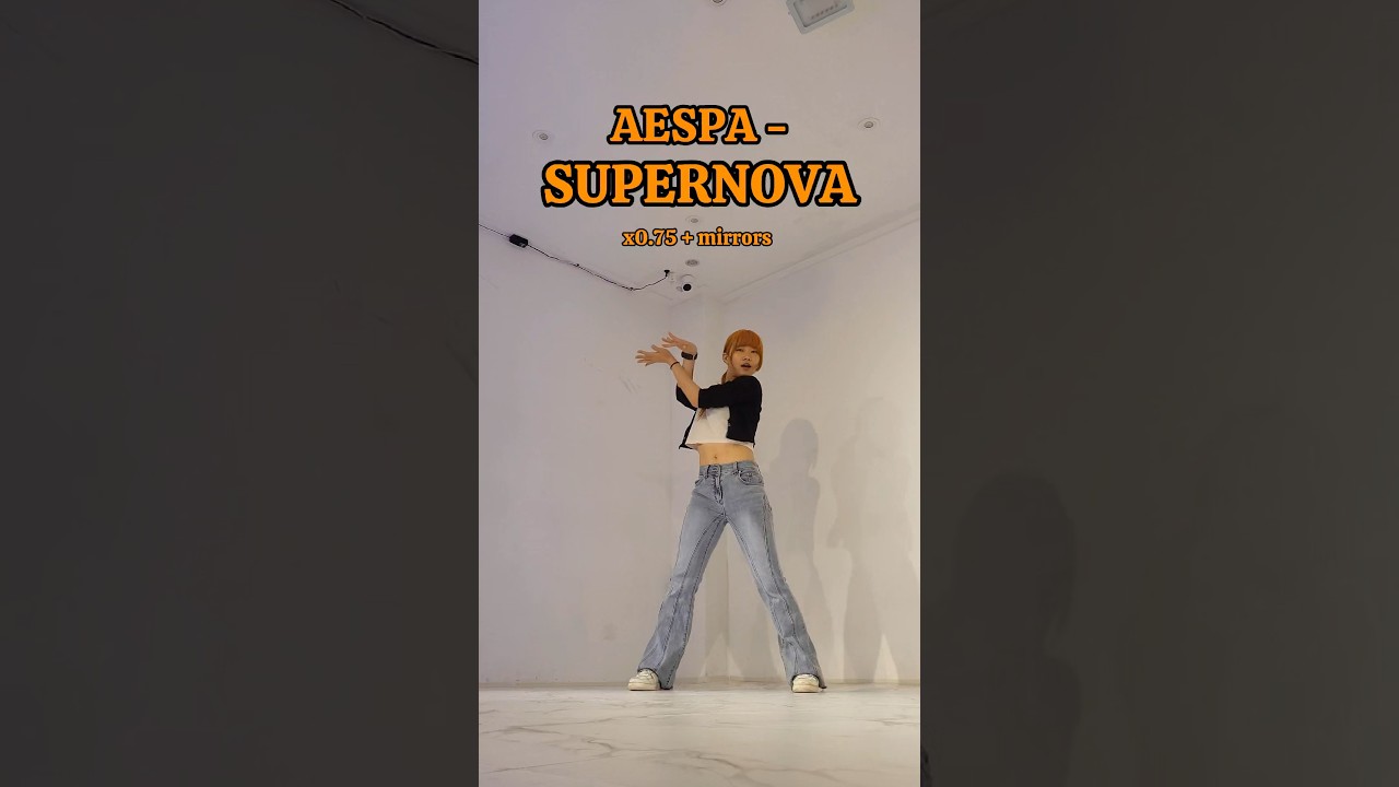 [TUTORIAL] aespa - Supernova mirrored + 0.75 | 