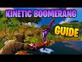 How to Use the Kinetic Boomerang in Fortnite Season 3