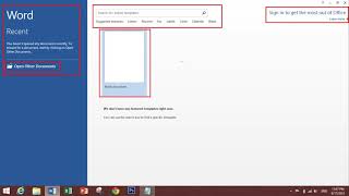 Microsoft Word 2013   1  Getting Started , KhmerTech++   YouTube