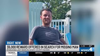 $5,000 reward offered in search for missing man