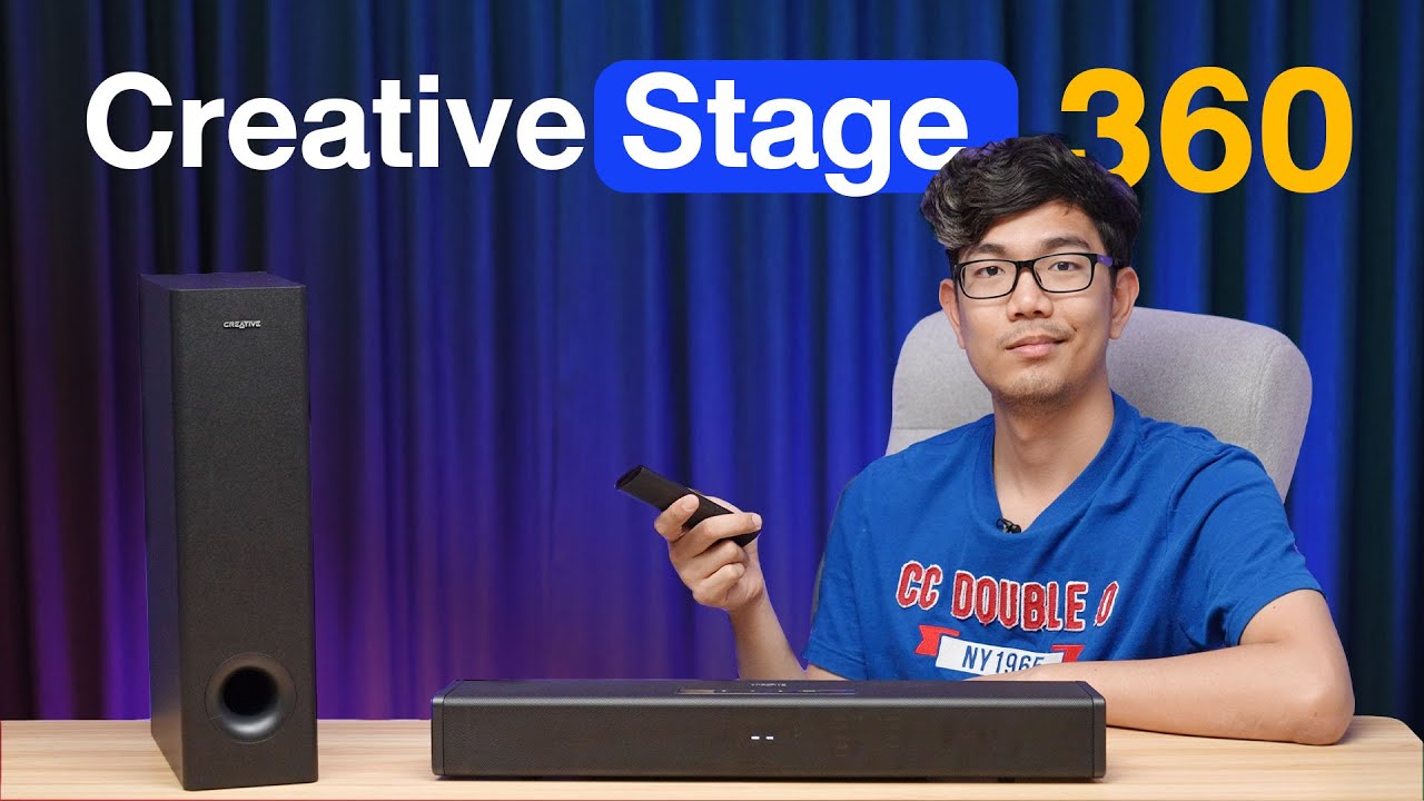 รีวิว Creative Stage 360 Soundbar ลำโพงเสียงดี
