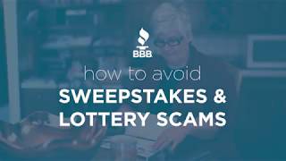 BBB Research on Sweepstakes & Lottery Scams