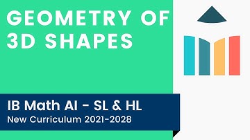 Geometry of 3D Shapes [IB Math AI SL/HL]
