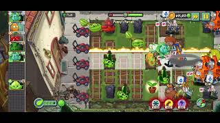 Plants vs Zombies 2 gameplay - Penny's pursuit - Adjust-mint - Level 5 (Difficulty 1)