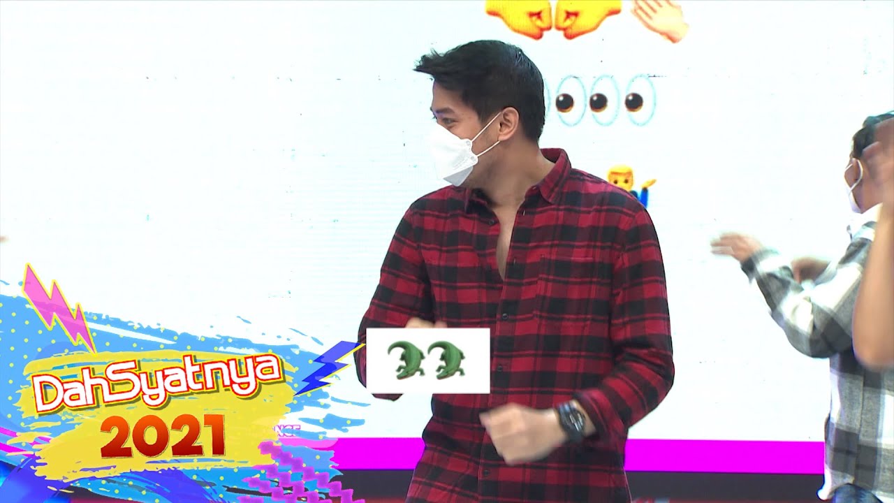 DAHSYATNYA 2021 - Main Games Emoji Dance Bareng Lutfi dan Maria Vania