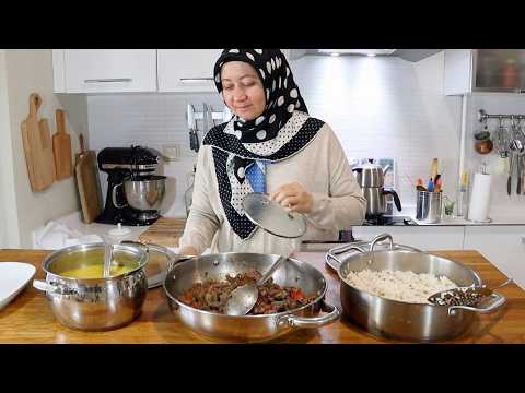 How to Make a Turkish Meal in 60 Minutes! 3 RECIPES with Chicken
