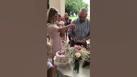 Cutting of the cake