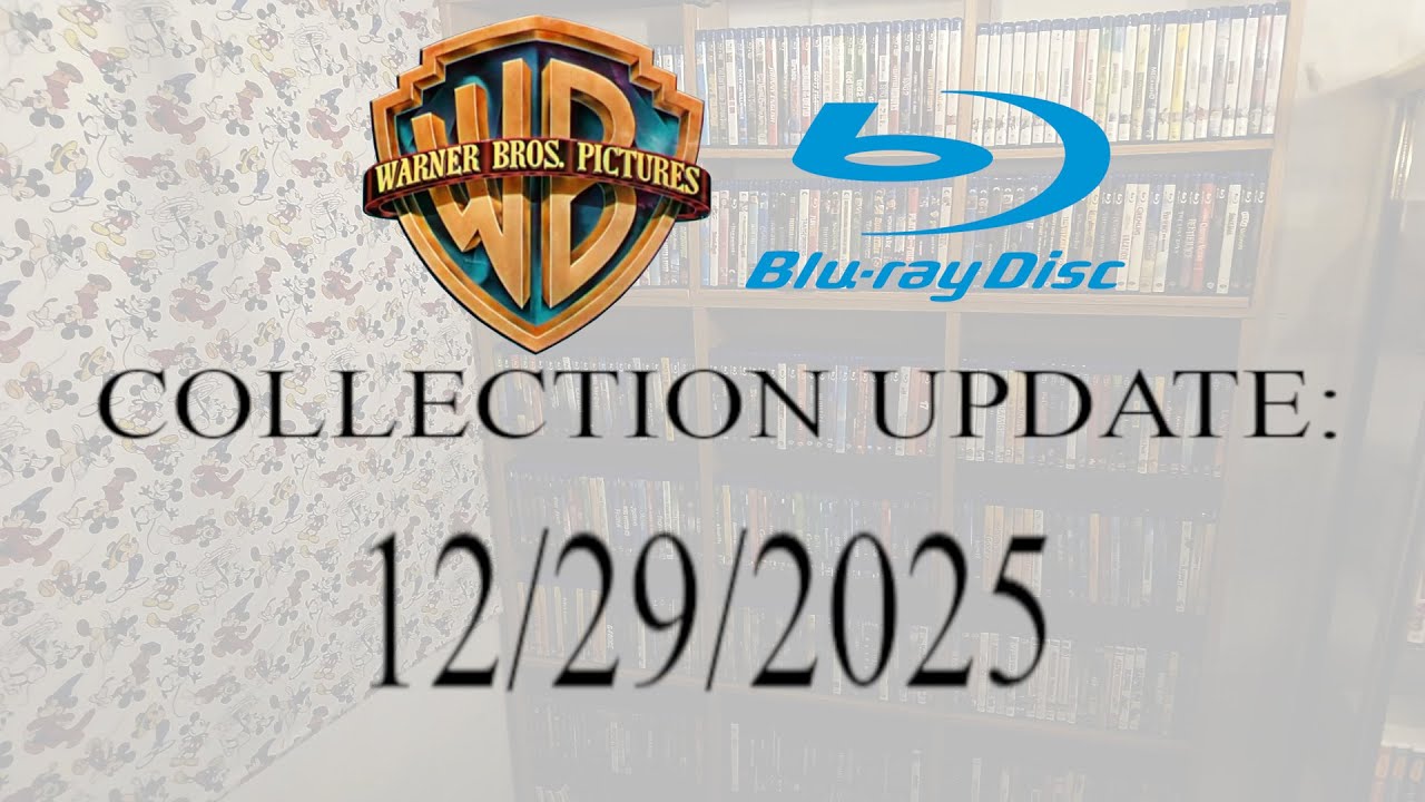 Warner Bros. Blu-ray Collection Update: 12/29/2025 - YouTube