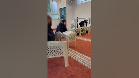 حصة تصحيح التلاوة مدارسة سورة المطففين مسجد الإخلاص ألمانيا شتوتغارت