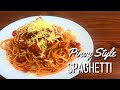 PINOY STYLE SPAGHETTI | SWEET SPAGHETTI | KABAYAN MEALS