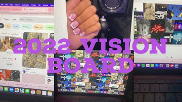 How to create digital vision board *2022 l on MacBook Air