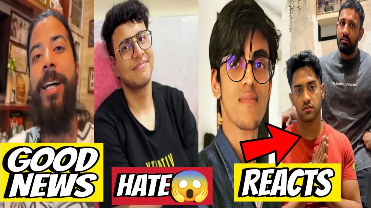 Uk07 rider fans good news| triggered insaan reacts on new house| maxtern on thugesh rajat fight 😱