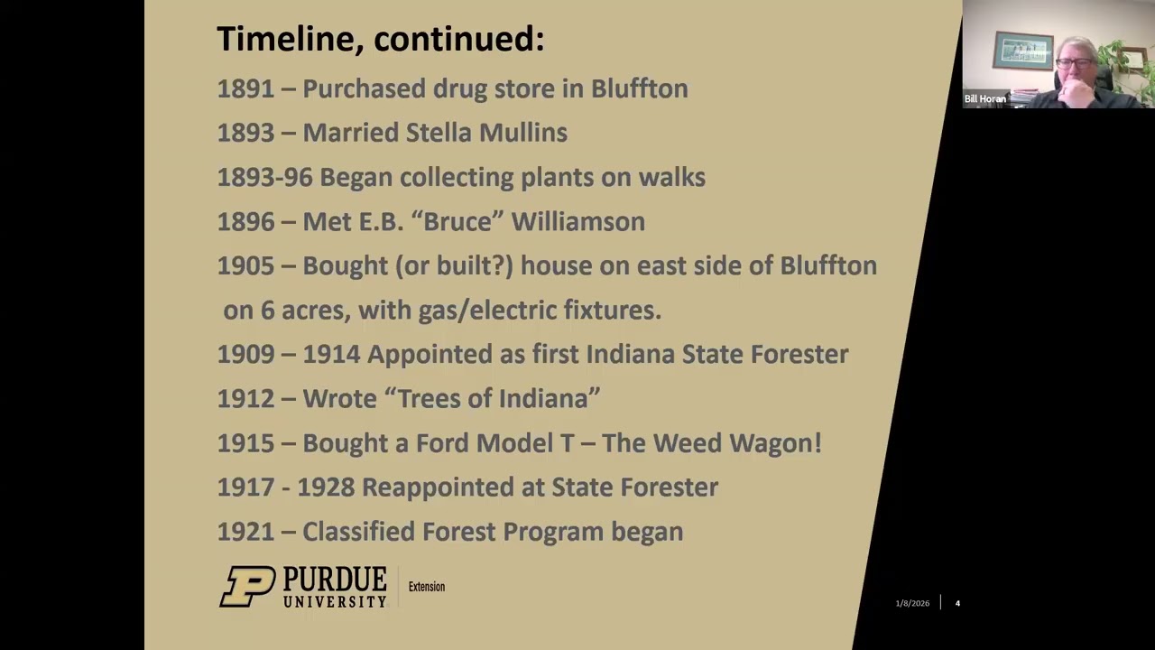 Charles Deam: Indiana's First State Forester