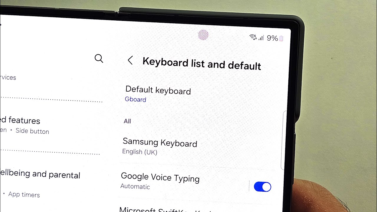 How To Change Keyboard on Samsung Galaxy Z Fold 6 - YouTube