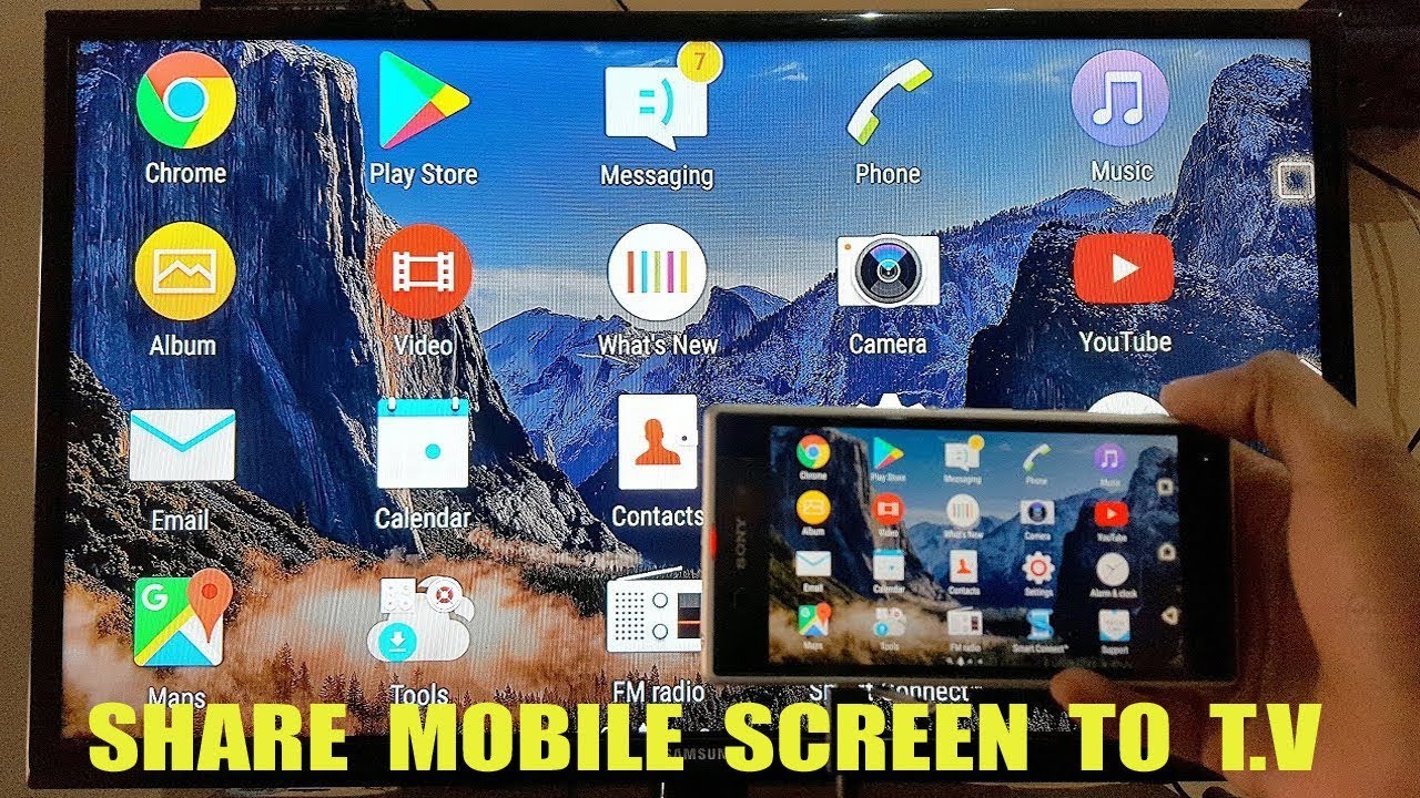 How To Share My Phone Screen To Tv