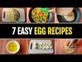 7 Healthy Egg Recipes for a Week !! 🇮🇳