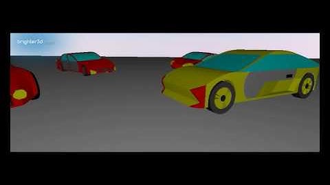 Sketchup car video animation