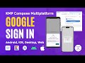 Google SignIn In Compose Multiplatform | SignIn with Google in Kotlin Multiplatform | KMP Tutorial