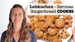 How to make Lebkuchen - German Gingerbread Cookies