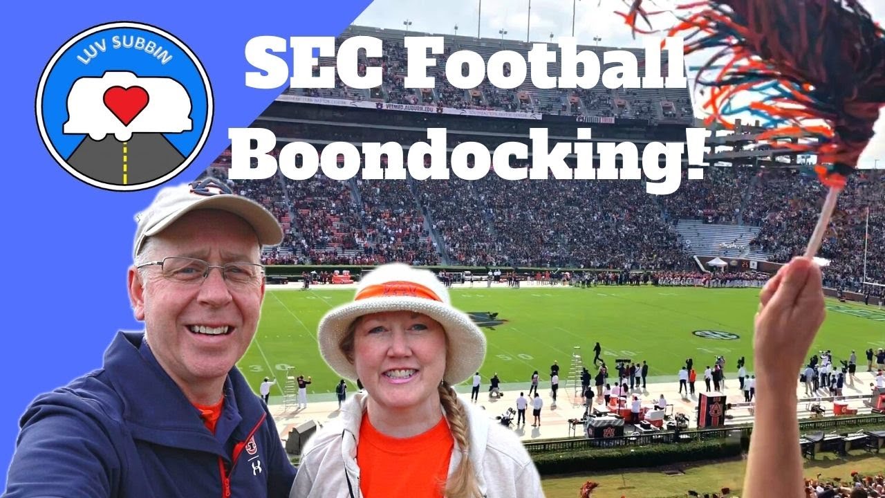 Boondocking / Parking a RV At A SEC College Football Game | Auburn, Alabama