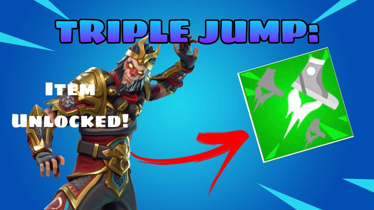 How To Triple Jump In Fortnite Save the World ⬆️ ( How to Get Soaring Mantis Team Perk)