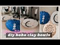 diy boho clay bowls || urban outfitters inspired ✨