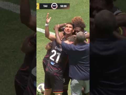 William Cardona scored a brilliant goal for Vanuatu United FC