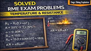 Solved Problems: Effects of Temperature on Resistance | RME Exam Online Review