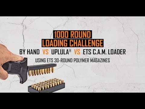 ETS CAM LOADER vs. Uplula® vs. hand loading 1k Round Test (time lapse)