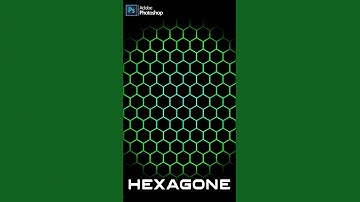 Create Seamless Hexagon Patterns in Photoshop #photoediting #adobe #design