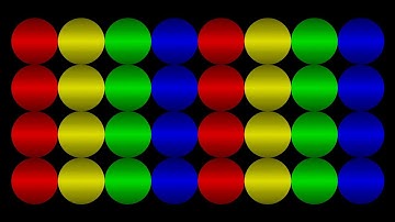 Plinko Game (4 Colors) - Marble Race in Algodoo