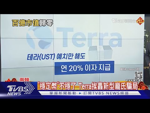   400億金融帝國成泡沫 南韓辛奇幣UST警世預言 TVBS新聞 TVBSNEWS01