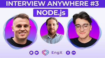 Coding Interview Questions and Answers: JavaScript Backend Node.js / Mock Interview Show #3