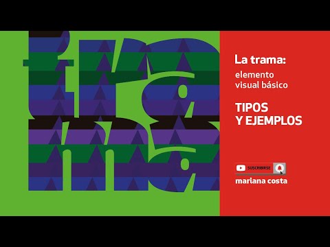 Fundamentos del Diseño. LA TRAMA: elemento visual básico, tipos y ejemplos prácticos 🍉