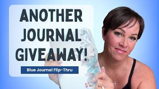 BLUE Journal Flip Through + GIVEAWAY! 💙