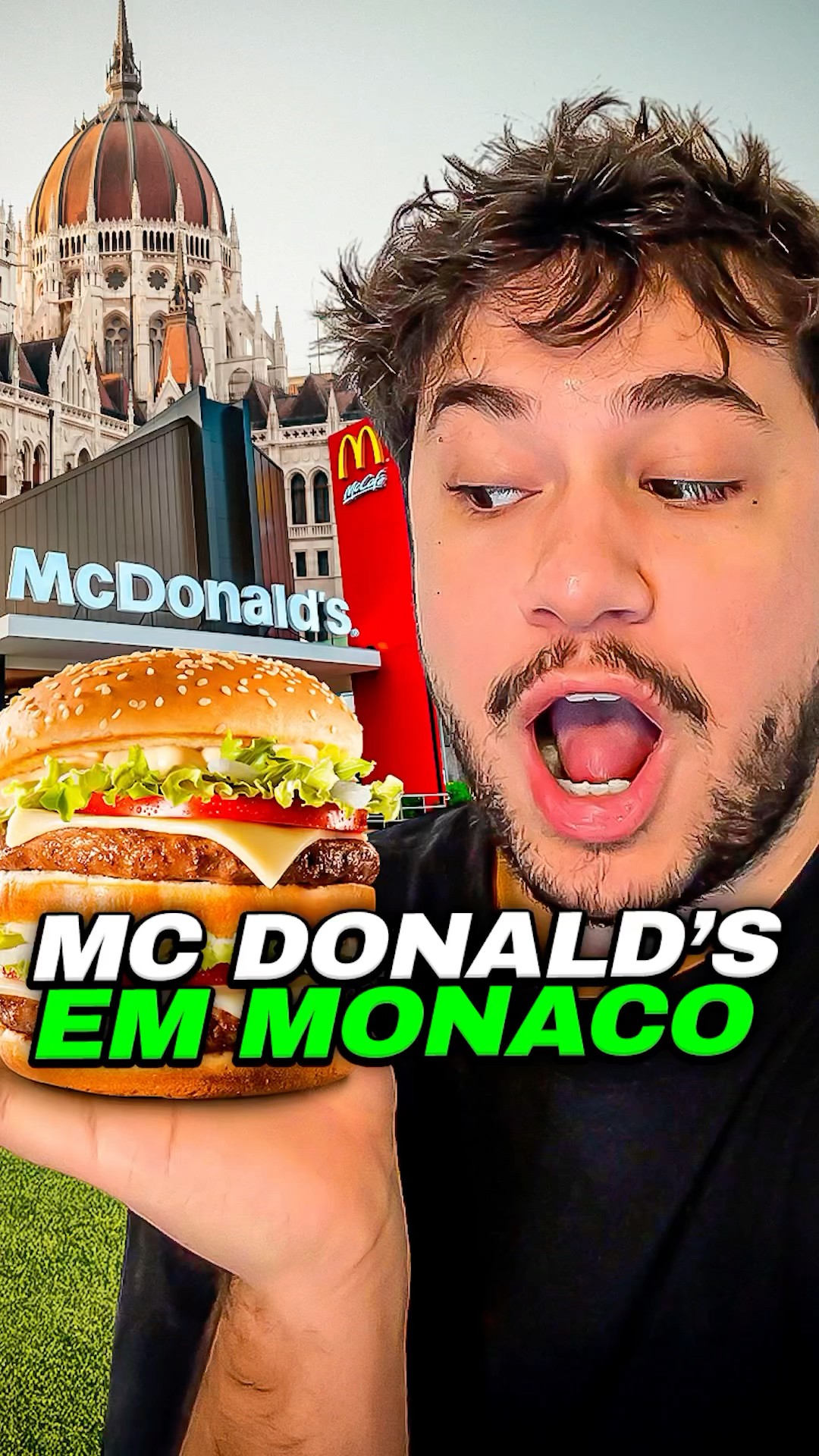 MC DONALD'S DE MÔNACO! #livedobrino #humor #MundinhoBrino