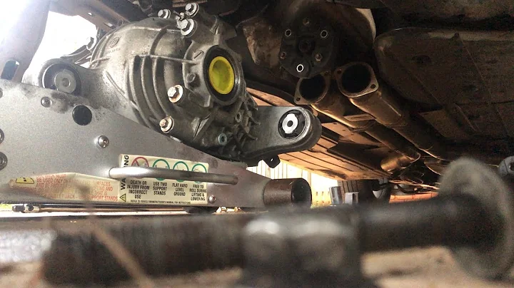 How to change a VE/F Commodore diff