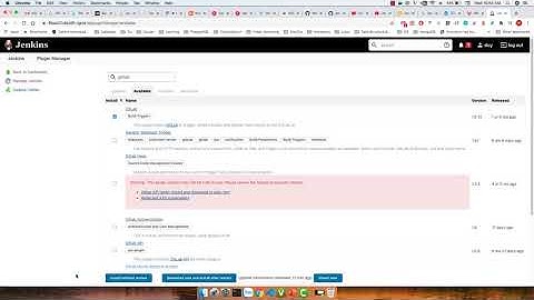 Jenkins Tutorial: Cài đặt Gitlab plugin cho Jenkins