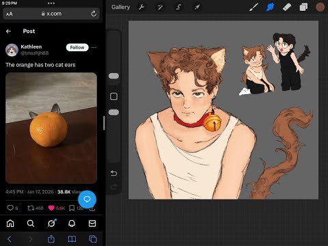 kitty danny elfman speedpaint