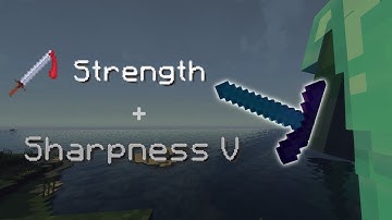 sharpness 5 and strength... - Hypixel UHC Highlights