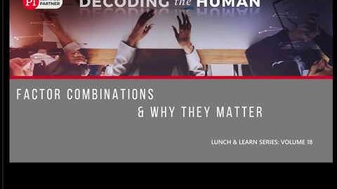 January 2019 Factor Combinations