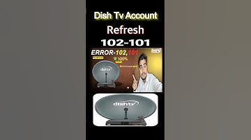 Dish TV Refresh Kaise Kare | Error 101, 102 Fix | Dish TV Not Working #shorts #dishtv102 #dishtv101