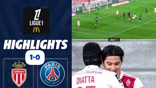 Monaco - Psg 1-0 Highlights Ligue 1 2025 As Monaco Vs Psg Asm Psg Psg Monaco Résumé