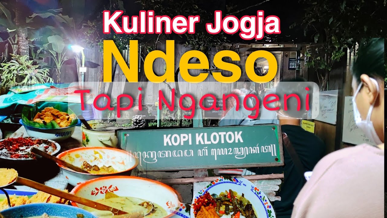 Jalan - Jalan Ke Warung Kopi Klotok Di Malam Hari Tetap Ramai | Kuliner Jogja