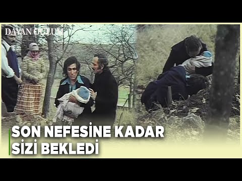 Dayan Oğlum Dayan Türk Filmi | Ekrem, Hülya'nın Mezarı Başında Can Verir