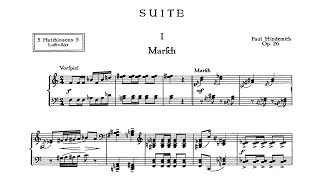 Play video: Hindemith: Suite 1922, Op.26 No. 1 - "March" - Bernhard Billeter, 1960 - MHS OR H-423/424