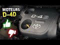 Moteurs d4d toyota  les plus  fiables et ceux  viter 