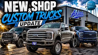CUSTOM SUPER DUTY & NEW SHOP UPDATE-Wild Willies & Akins Ford 