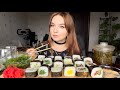 Мукбанг | Ролы / суши 🍱 | Mukbang | Rolls / sushi