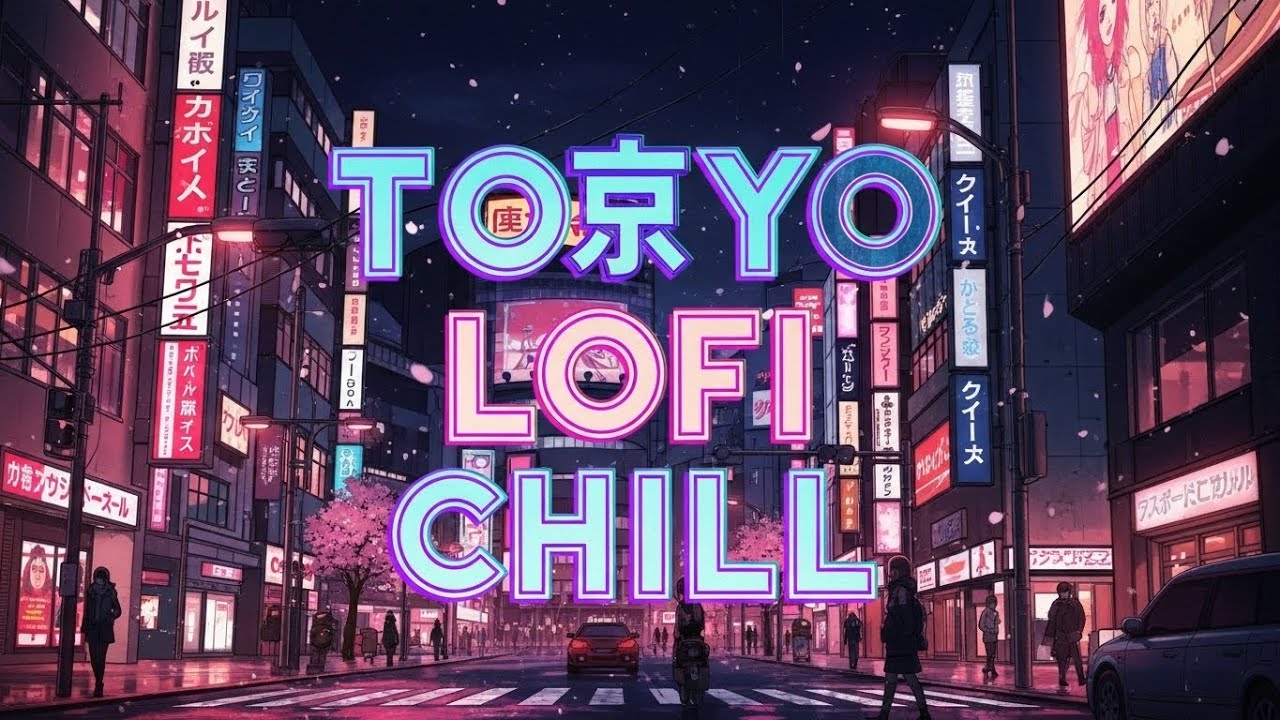 🔴 Tokyo Midnight Lofi 🌙 深夜に聴く日本ローファイ | Focus & Calm